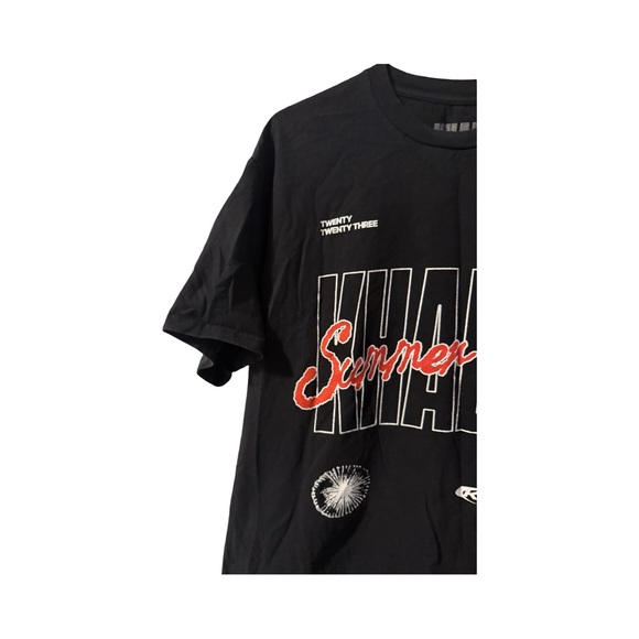 KHALID Summer Tour Black T-Shirt with Red Graphic Men's Size Large - Picture 2 of 10